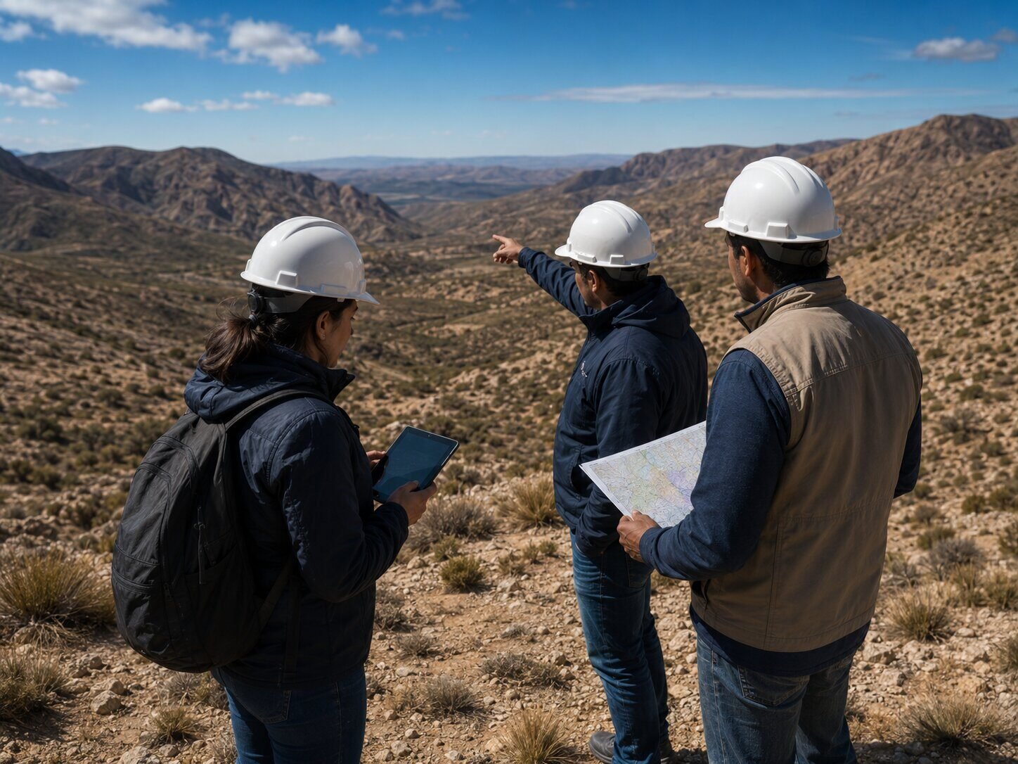 Serendipy S.R.L. - Equipo técnico en el terreno