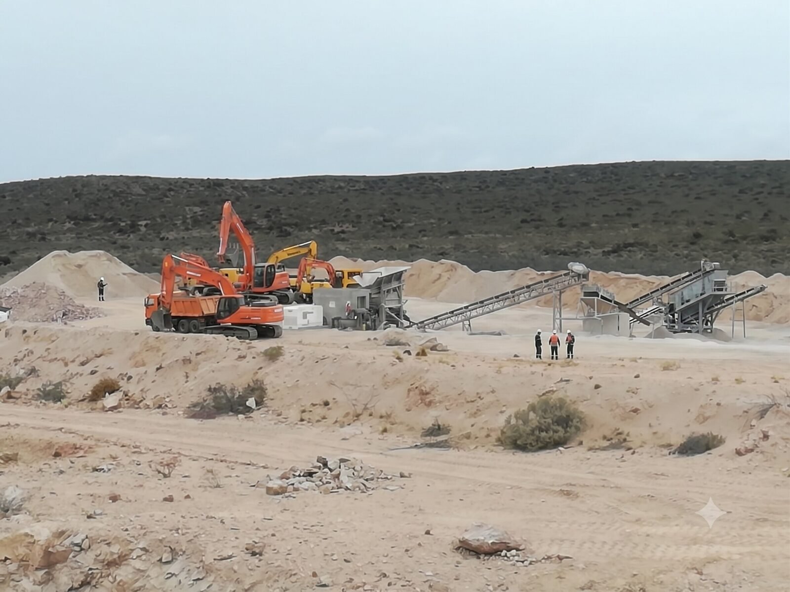 Serendipy S.R.L. - Operación de maquinaria en cantera